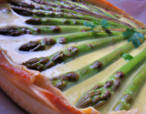 Tourte aux asperges