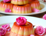 Flan aux biscuits roses de Reims