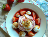 Eton Mess aux fraises juteuses et meringues croquantes