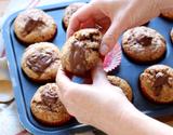 Muffins au cœur coulant de Nutella