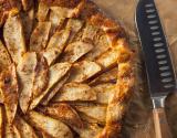 Tarte aux pommes et amandes