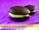 Whoopies cacao et crème de citron