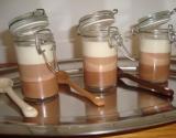 Panna cotta aux 3 chocolats