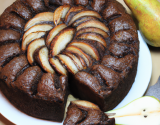 Gâteau poire chocolat