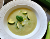 Soupe douceur de courgettes