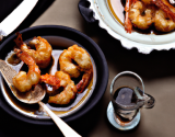 Gambas au whisky