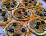 Galettes de courgettes aux olives