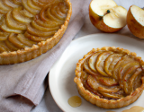 Tarte sablée aux pommes acidulées