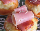 Mini croque jambon fromage