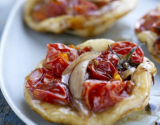 Mini pizzas aux tomates cerises