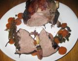 Gigot d'agneau mariné aux vins