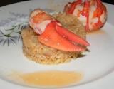 Civet de homard et son risotto