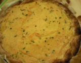 Tarte à la courge et saumon fumé