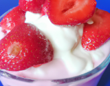 Crème de mascarpone aux fraises et spéculos