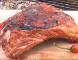 Travers de porc marinés au barbecue
