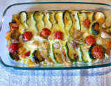 Gratin de légumes cuits