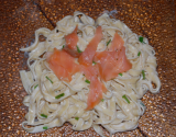 Tagliatelles aux saumons