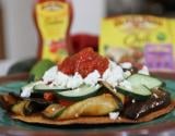 Tostadas d'été végétariennes aux légumes grillés