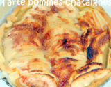 Tarte aux pommes-châtaignes