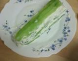 Millefeuille de concombre au fromage frais