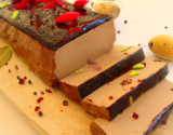 Terrine de foie gras au pain d'épices et chocolat