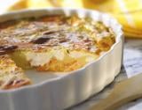 Quiche sans pâte au saumon et Philadelphia