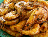 Crevettes sautées au Ponzu à la plancha