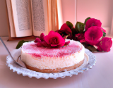 Gâteau de ricotta à la rose