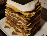 Millefeuilles revisité à la mousse au chocolat