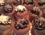 Cupcake tout chocolat gourmand