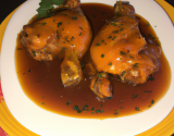 Cuisses de chapon sauce madère