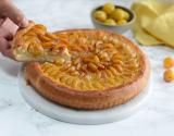 Tarte briochée aux mirabelles