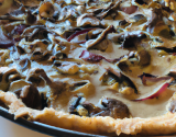 Tarte brousse-champignons