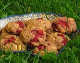 Cookies au beurre de cacahuète et aux framboises