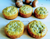 Muffins salés au roquefort et aux noix au thermomix