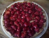 Tarte aux fraises et crème pâtissière aromatisée