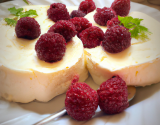 Fromage blanc aux framboises