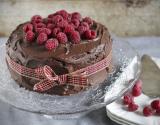 Gâteau choco-framboise