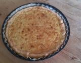 Tarte à l'oignon gratinée