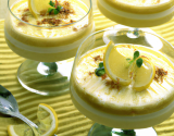 Verrines de mousse de citron