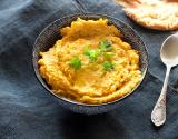 Houmous de potirons accompagnés de crackers