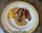 Magrets de canard sauce poivre vert classiques