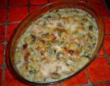 Courgettes au roquefort