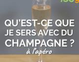 Je sers quoi avec du champagne ?