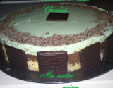 Bavarois menthe-chocolat