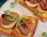 Les tartines d'automne au Foie Gras poêlé