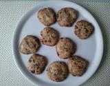 Cookies aux pépites et poudre d'amande