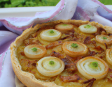 Tarte à l'oignon campagnarde