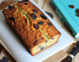 Cake au roquefort et raisins