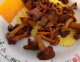 Parmentier de queue de bœuf Limousin aux girolles